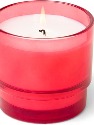 Candles  Collection, Naturally Scented Candle, 7 Ounces, Red, Rosewood Vanilla